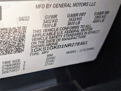 Used 2022 GMC Yukon XL SLT w/ SLT Luxury Package image 28