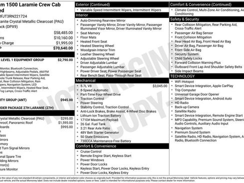 Used 2024 RAM 1500 Laramie AWD/4WD image 42