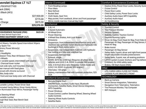 Used 2015 Chevrolet Equinox LT w/ Driver Convenience Package AWD/4WD image 40