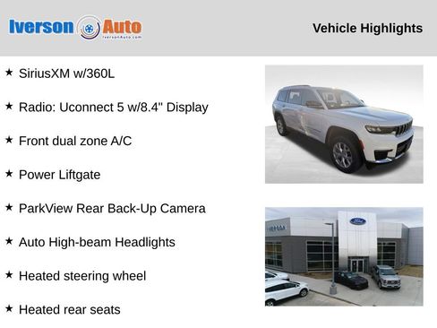 Used 2022 Jeep Grand Cherokee L Limited image 2