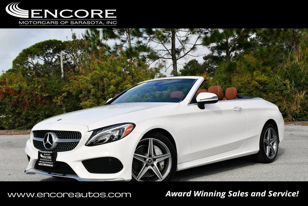 Used 2017 Mercedes-Benz C 300 4MATIC Cabriolet image 1