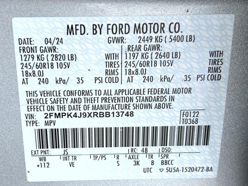 Used 2024 Ford Edge SEL w/ Convenience Package AWD/4WD image 26