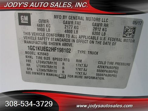 Used 2017 Chevrolet Silverado 2500 W/T image 36