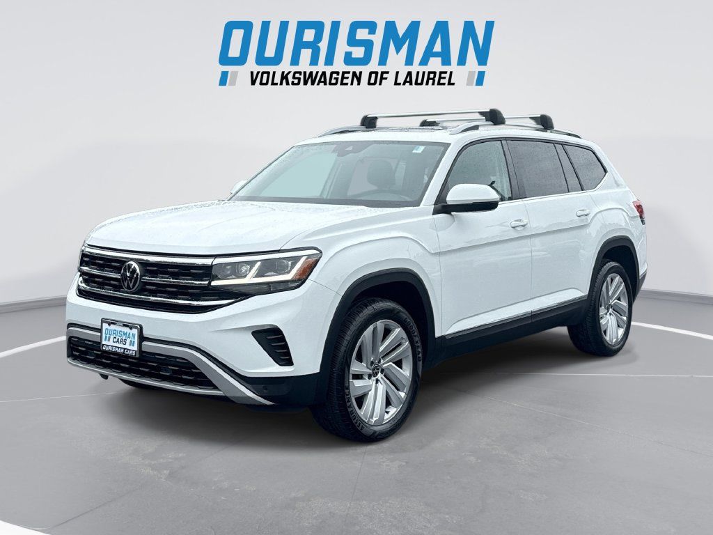 Used 2021 Volkswagen Atlas SEL AWD/4WD image 1