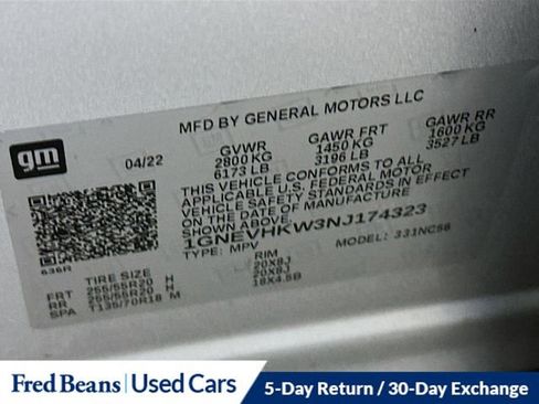 Used 2022 Chevrolet Traverse LT w/ LT Premium Package image 35