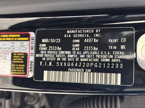Used 2023 Kia K5 GT-Line AWD/4WD image 9