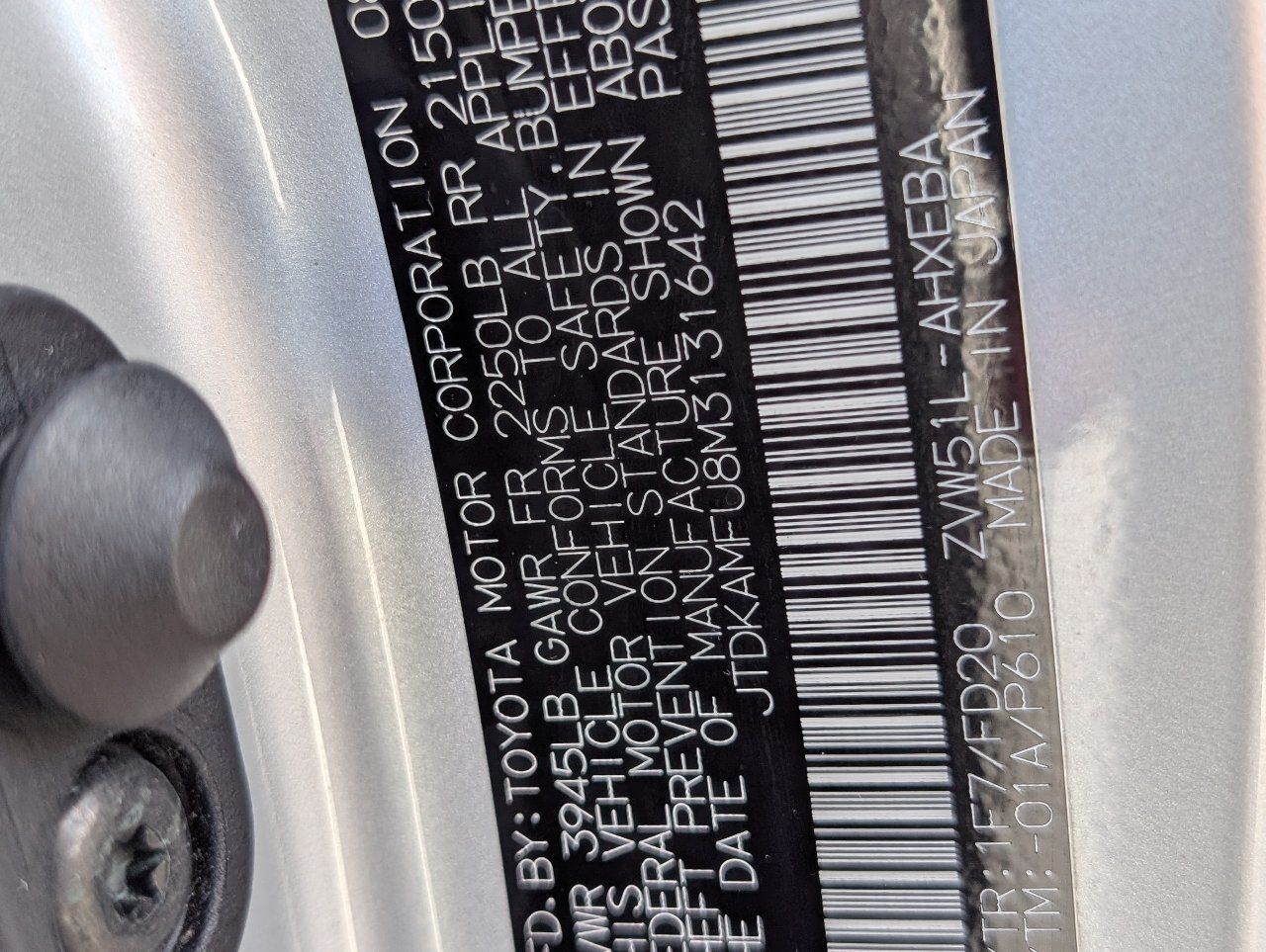 Used 2021 Toyota Prius LE FWD image 22