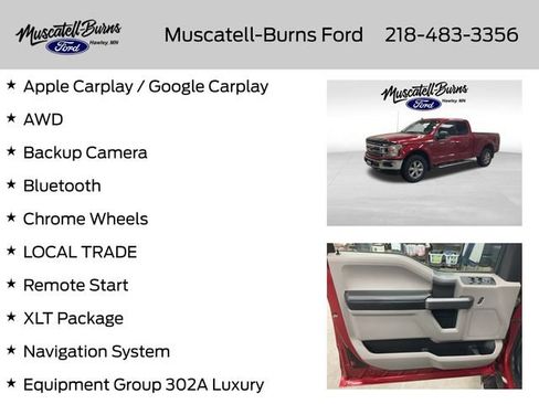 Used 2020 Ford F150 XLT w/ Equipment Group 302A Luxury image 7
