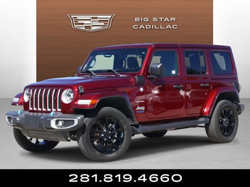 Used 2022 Jeep Wrangler Unlimited Sahara w/ Cold Weather Group image 1