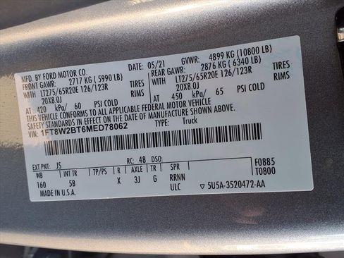 Used 2021 Ford F250 Lariat w/ Lariat Ultimate Package image 27