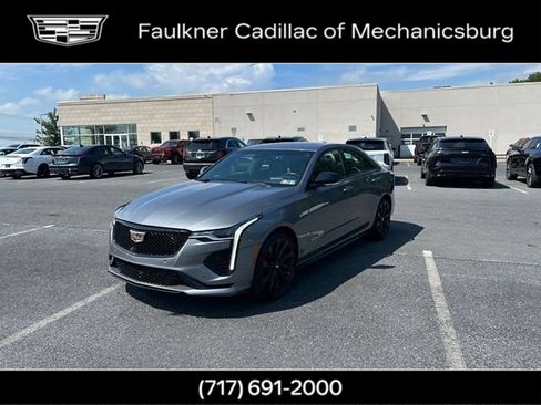 Used 2022 Cadillac CT4 V w/ LPO, ONYX Package AWD/4WD image 11