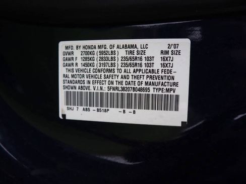 Used 2007 Honda Odyssey LX image 35