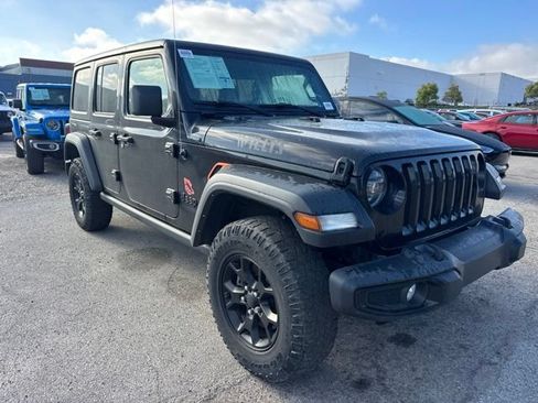 Used 2021 Jeep Wrangler Unlimited Sport AWD/4WD image 3