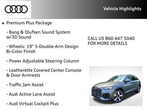 Certified 2023 Audi Q5 2.0T Premium Plus w/ Premium Plus Package AWD/4WD image 31