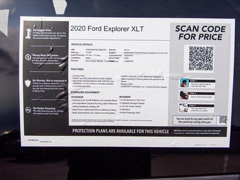Used 2020 Ford Explorer XLT w/ Comfort Package AWD/4WD image 28
