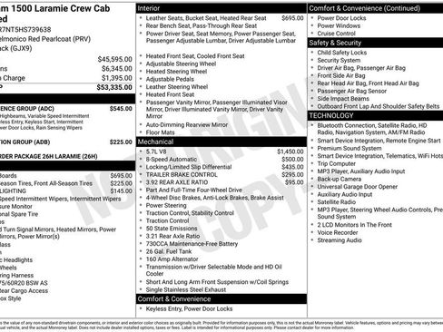 Certified 2017 RAM 1500 Laramie w/ Convenience Group AWD/4WD image 7