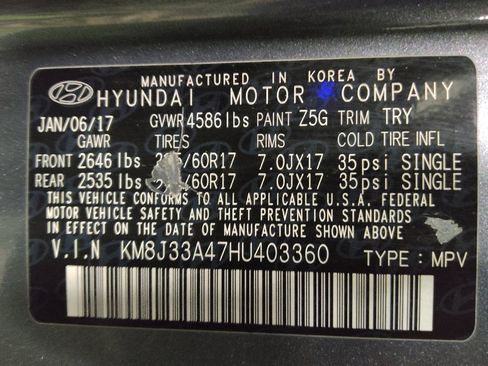 Used 2017 Hyundai Tucson SE Plus image 33