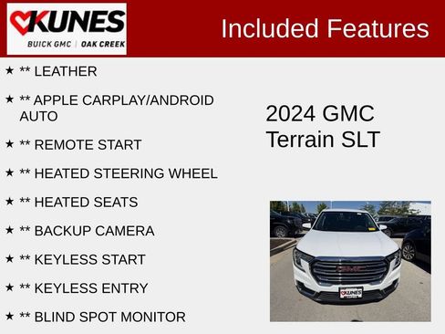 Used 2024 GMC Terrain SLT AWD/4WD image 2