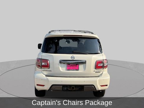 Used 2019 Nissan Armada Platinum w/ Captain's Chairs Package RWD image 4