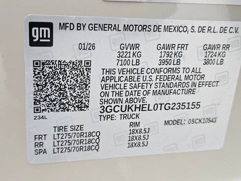 New 2026 Chevrolet Silverado 1500 ZR2 w/ ZR2 Bison Edition image 17