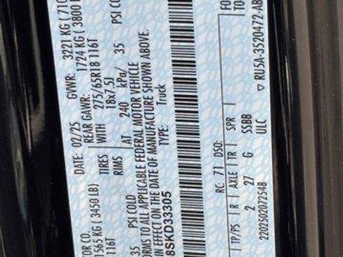 Used 2025 Ford F150 XLT w/ Equipment Group 301A Standard AWD/4WD image 32