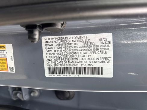 Used 2022 Honda Pilot Touring image 19