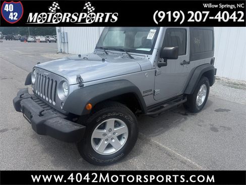 Used 2016 Jeep Wrangler Sport w/ Quick Order Package 24S AWD/4WD image 1