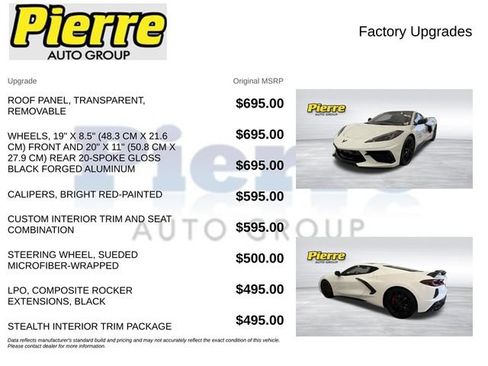 Used 2024 Chevrolet Corvette Stingray Premium Cpe w/ Z51 Performance Package RWD image 14