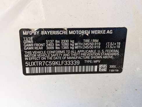 Used 2019 BMW X3 sDrive30i w/ Driving Assistance Package image 15