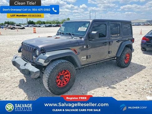 Used 2019 Jeep Wrangler Unlimited Sport S image 1