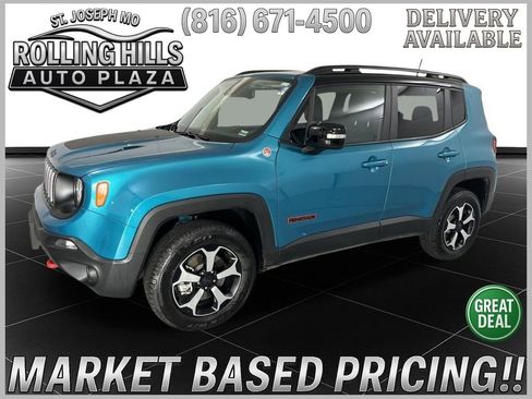 Used 2022 Jeep Renegade Trailhawk w/ Sun/Sound Group image 1