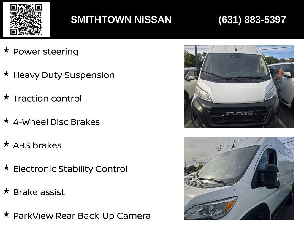 Used 2025 RAM ProMaster 2500 w/ Convenience Group FWD image 9