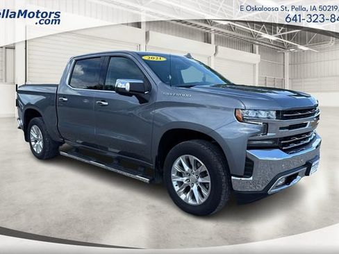 Used 2021 Chevrolet Silverado 1500 LTZ w/ Safety Package II AWD/4WD image 1