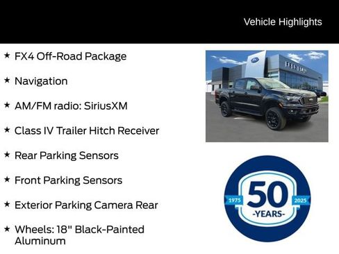 Certified 2023 Ford Ranger XLT w/ Equipment Group 302A High image 11