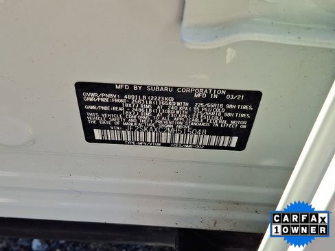 Used 2021 Subaru Forester Touring w/ Popular Package #2 AWD/4WD image 57