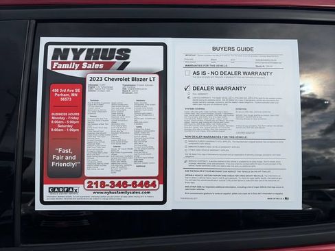 Used 2023 Chevrolet Blazer LT w/ Convenience Package AWD/4WD image 55
