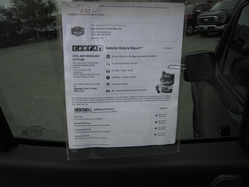 Used 2022 Jeep Renegade Altitude w/ Sun/Sound Group image 9