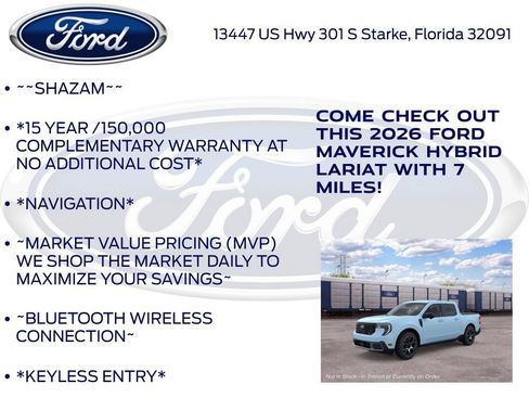New 2026 Ford Maverick Lariat AWD/4WD image 5