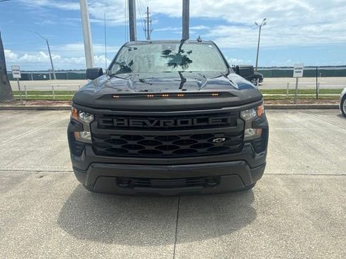 Used 2024 Chevrolet Silverado 1500 Custom w/ LPO, Dark Essentials Package RWD image 3