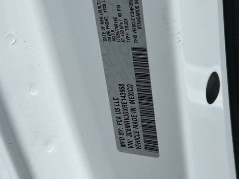 New 2024 RAM ProMaster 3500 w/ Premium Convenience Group image 20