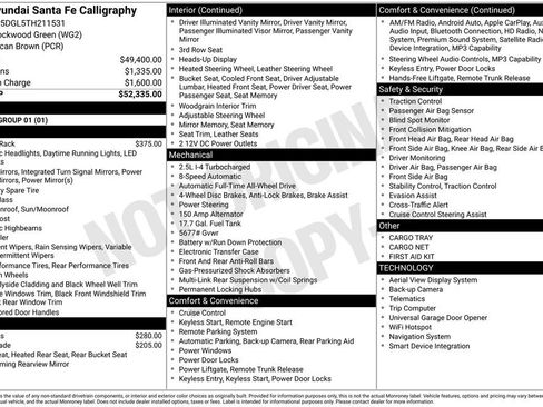 New 2026 Hyundai Santa Fe Calligraphy AWD/4WD image 36
