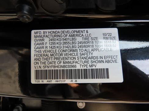 Certified 2022 Honda Passport TrailSport image 28