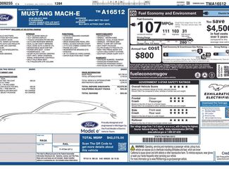 New 2026 Ford Mustang Mach-E Select RWD video 2