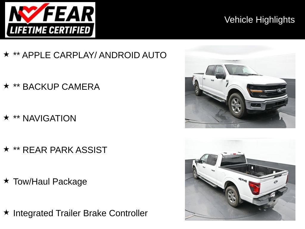 Used 2024 Ford F150 XLT w/ Tow/Haul Package AWD/4WD image 2