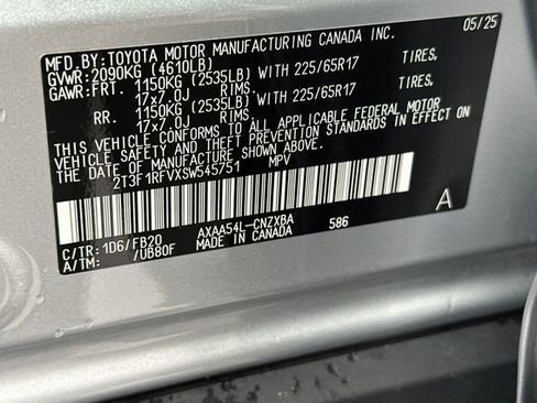 Certified 2025 Toyota RAV4 LE image 39