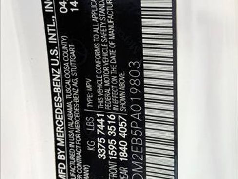 Certified 2023 Mercedes-Benz EQS 450+ 4MATIC SUV image 17