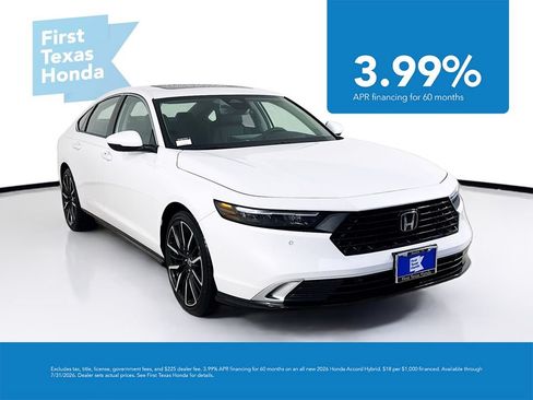 New 2026 Honda Accord Touring image 1