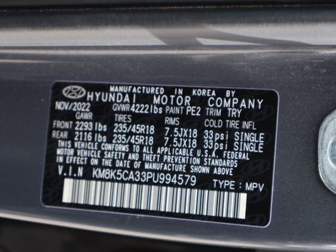 Used 2023 Hyundai Kona Limited w/ Cargo Package AWD/4WD image 30