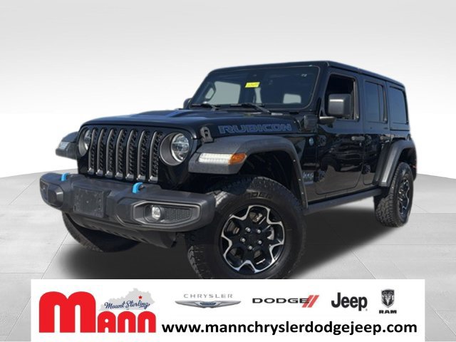Used 2022 Jeep Wrangler Unlimited Rubicon 4xe w/ Safety Group AWD/4WD 360° Tour