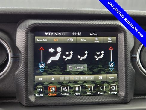 Used 2021 Jeep Wrangler Unlimited Rubicon 4xe w/ Steel Bumper Group image 27